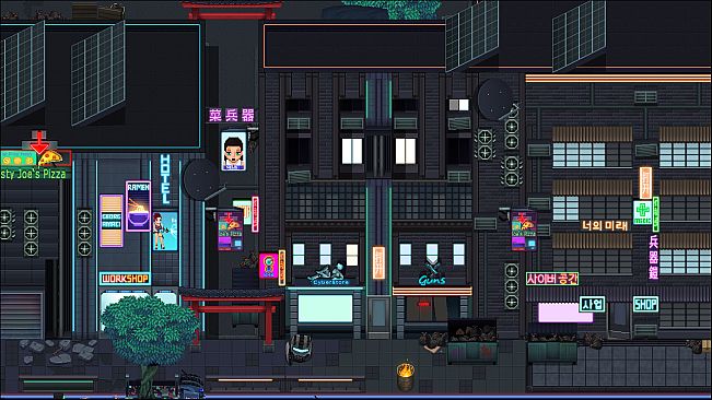 RPG Maker MZ - Winlu Cyberpunk Tileset - Exterior