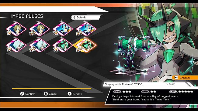 Azure Striker GUNVOLT 3 - EX Image Pulses: Merak and Teseo pack