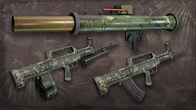 Squad Weapon Skins - Jungle Assault Pack
