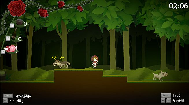 赤ずきんちゃんのお見舞い