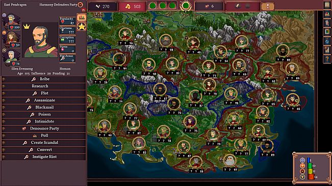 Fantasy Senate Simulator