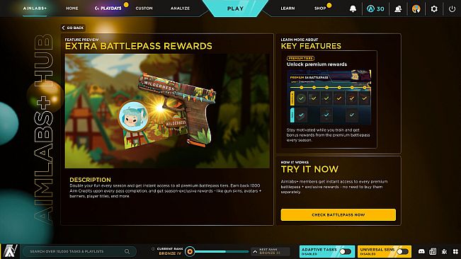 Aimlabs+ Premium Membership