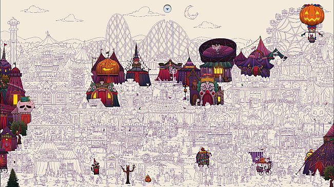 Hidden Cats in Spooky Carnival