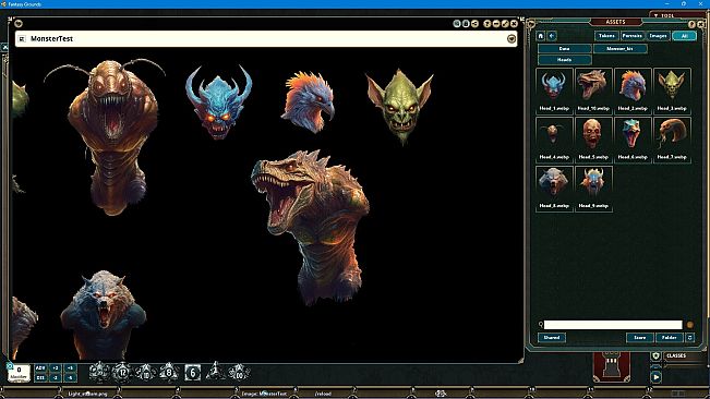 Fantasy Grounds - FG Monster Kit Art Pack