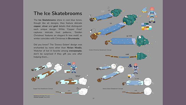 ILA: A Frosty Glide – Digital Artbook & Storytelling