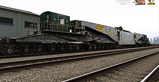 Trainz 2022 DLC - China D38 Schnabel Car - Gray