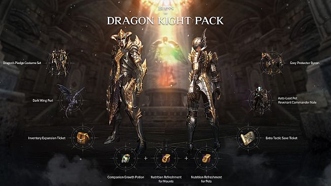Bless Online: Dragon Knight Pack