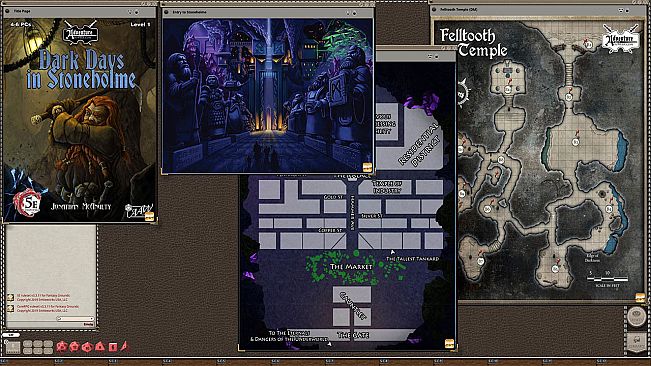 Fantasy Grounds - U01: Dark Days in Stoneholme