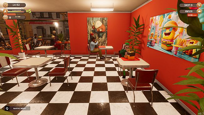 Corner Kitchen Fast Food Simulator