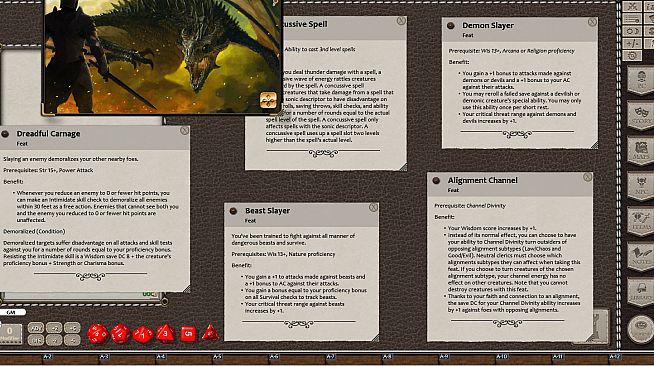 Fantasy Grounds - 5E: Fifth Edition Feats