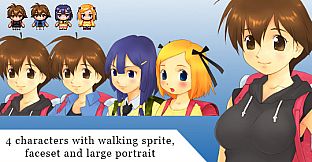 RPG Maker MV - Umihara Kawase Graphic Set