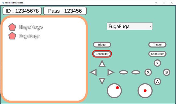 Net Friend Joy Joypad