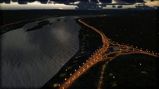 FSX Steam Edition: Night Environment: Pennsylvania Add-On