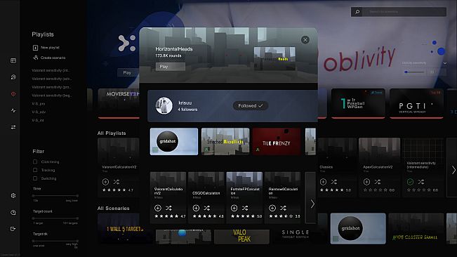 Oblivity - Find your perfect Sensitivity