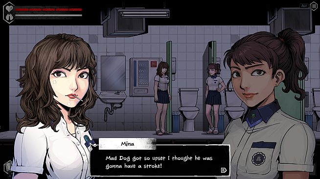 The Coma 2: Vicious Sisters DLC - Mina - School Bully Skin