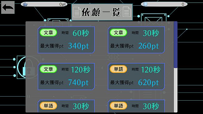 ハッカータイピング