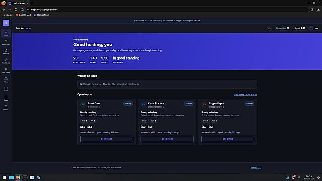 Hackhub: Bug Bounty