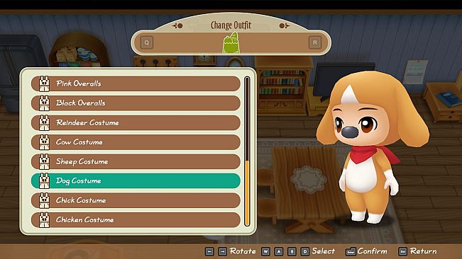 STORY OF SEASONS: Friends of Mineral Town - Dog Costume