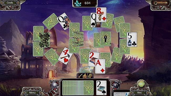 The Far Kingdoms: Sacred Grove Solitaire
