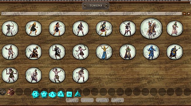 Fantasy Grounds - New Gods of Mankind - Anointed: Token Pack - Villagers of Naalrinnon