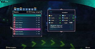 Dragon Star Varnir High Class All Characters Weapon Set