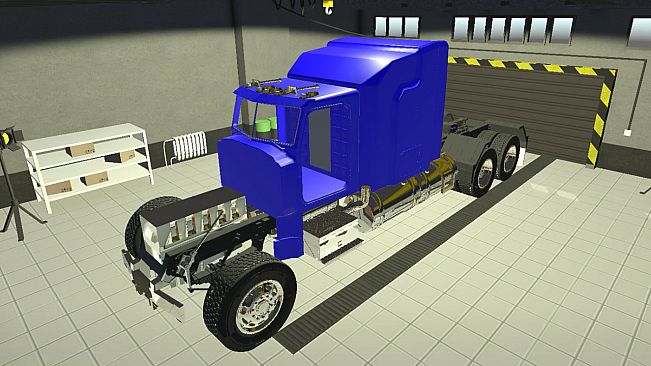 Another world: Truck driver