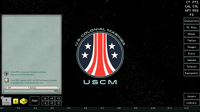 Fantasy Grounds - Colonial Marines Operations Manual