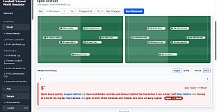 Football Fictional World Simulator