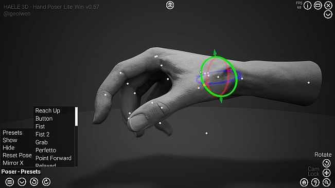HAELE 3D - Hand Poses Lite - Drawing References