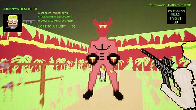 Commando:  Hell's Target 3D