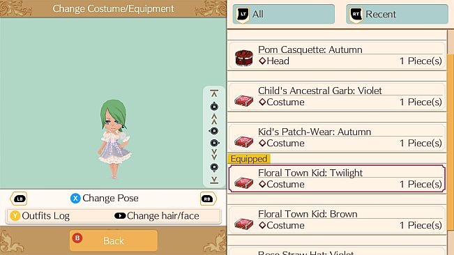 Autumn Colors Set - WorldNeverland - Daily Life in the Elnea Kingdom - Another Life Adventure