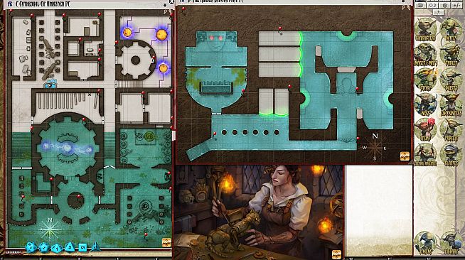 Fantasy Grounds - Pathfinder RPG - Ruins of Azlant AP 3: The Flooded Cathedral (PFRPG)
