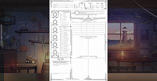 Tavern Talk Stories: Dreamwalker - TTRPG Character Sheet Bundle