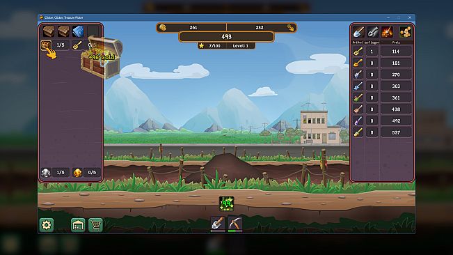 Clicker Clicker Treasure Picker