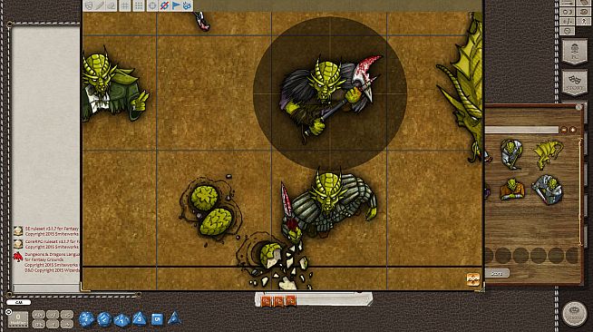 Fantasy Grounds - Gold Dragons (Token Pack)