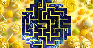 Sweetie Candy Maze: Yellow Lemon
