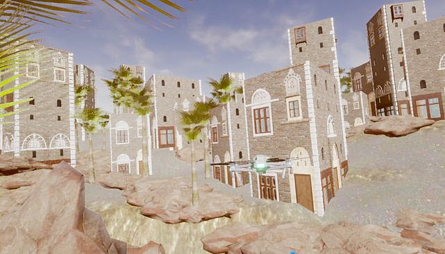 VR Military Reporter in Middle East (with tanks & helicopters)