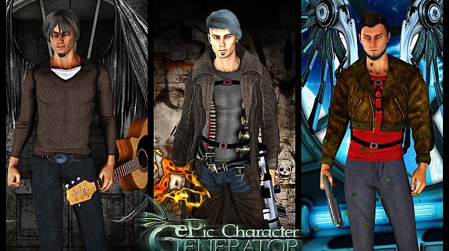 ePic Character Generator - Season #1: Modern Male