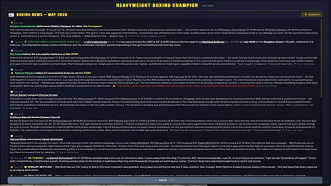 Sim: Heavyweight Boxing Champion