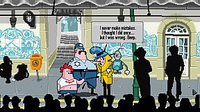 Detective Case and Clown Bot in: The Express Killer