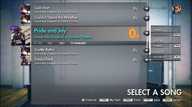 Rocksmith 2014 Edition – Remastered – Stevie Ray Vaughan & Double Trouble - “Pride and Joy”