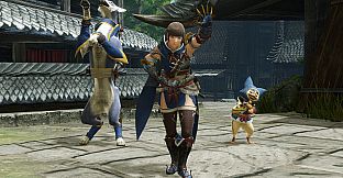 MONSTER HUNTER RISE - "Using the Wall" Pose Set
