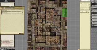 Fantasy Grounds - Pathfinder RPG - Pathfinder Flip-Mat - Classic Seedy Tavern