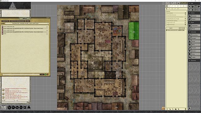 Fantasy Grounds - Pathfinder RPG - Pathfinder Flip-Mat - Classic Seedy Tavern