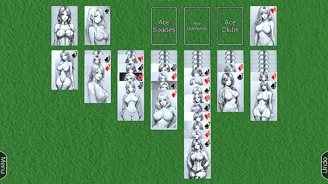 AI Solitaire - Sketchy Ladies