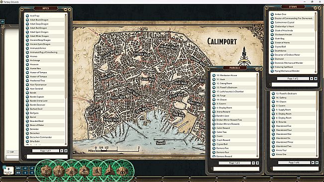 Fantasy Grounds - Dungeons & Dragons Forgotten Realms Adventures in Faerun