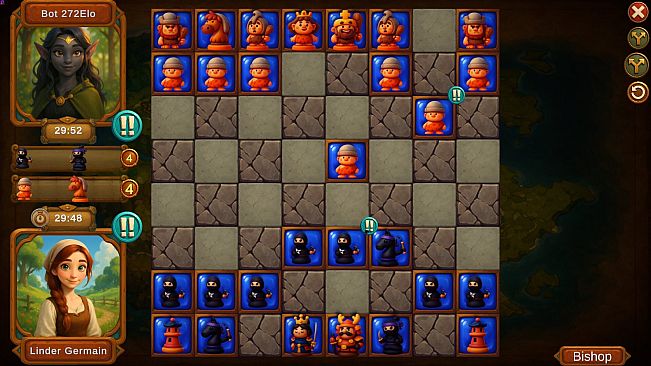 Choc Tactic 4 Chess Master - Bullet League