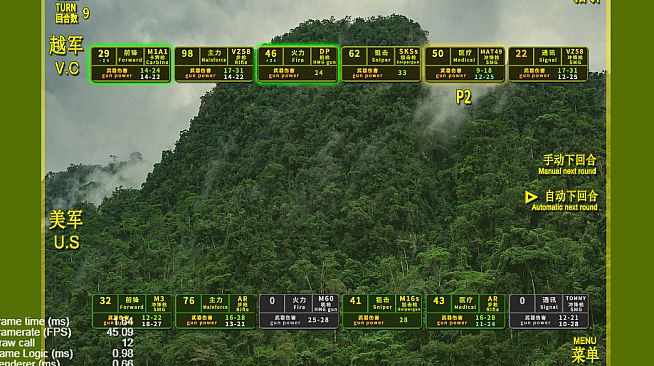 VIETNAM WAR PLATOON 越战排 (AI WAR Game)