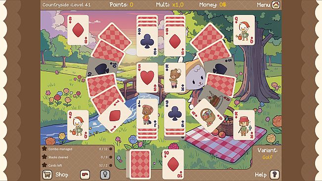 Clover Town Cozy Solitaire