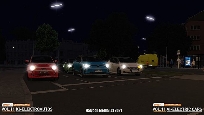 OMSI 2 Add-on Downloadpack Vol. 11 - AI Electric Cars